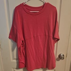Women's Pink Casual Top